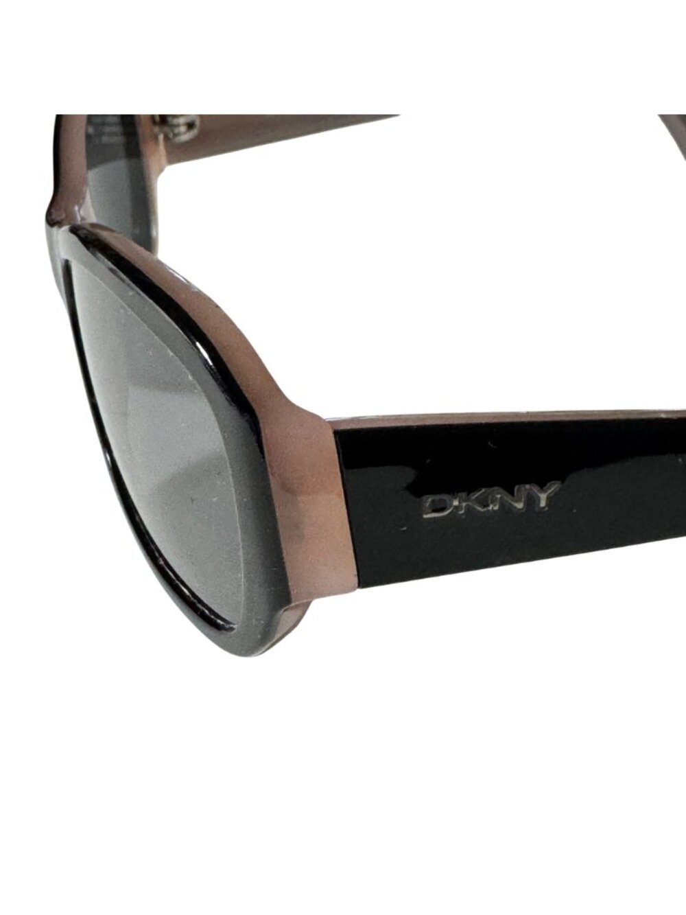 DKNY Womens Eyeglasses DY4009 54-16 130 FRAME ONLY Black & Pink Rectangle Italy